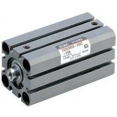 SMC Linear Compact Cylinders CQS C(D)QSX, Compact Cylinder, Double Acting, Single Rod, Low Speed